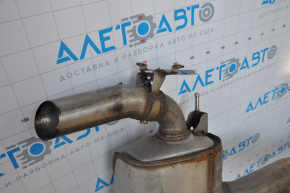 Exhaust pipe with barrel and valve BMW 5 G30 17-20 2.0T without actuator, catalyst cut out