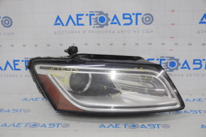 Front right headlight complete Audi Q5 8R 13-17 rest xenon, scratches