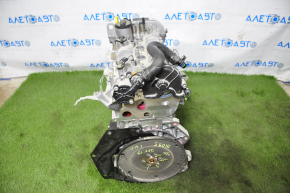 VW Jetta 19-21 1.4T DGXA 4k engine, dented oil pan, chipped oil pan, broken timing belt cover