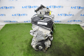 VW Jetta 19-21 1.4T DGXA 4k engine, dented oil pan, chipped oil pan, broken timing belt cover