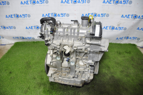 VW Jetta 19-21 1.4T DGXA 4k engine, dented oil pan, chipped oil pan, broken timing belt cover