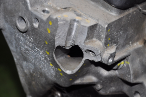 VW Jetta 19-21 1.4T DGXA 4k engine, dented oil pan, chipped oil pan, broken timing belt cover