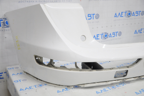 Bare rear bumper Audi Q5 8R 09-17 white, broken fastening, cracks in fastenings