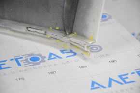 Bare rear bumper Audi Q5 8R 09-17 white, broken fastening, cracks in fastenings