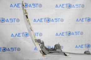 Bare rear bumper Audi Q5 8R 09-17 white, broken fastening, cracks in fastenings