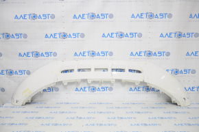 Front bumper lip Audi Q5 8R 13-17 rest, white, scratches, abrasions