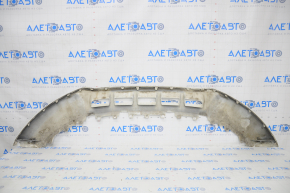 Front bumper lip Audi Q5 8R 13-17 rest, white, scratches, abrasions