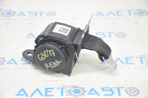 Seat belt rear center BMW 5 G30 17-23 black