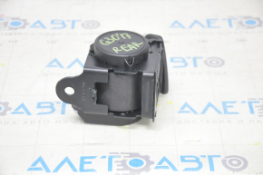 Seat belt rear center BMW 5 G30 17-23 black