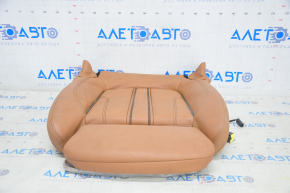 Lower passenger seat trim BMW 5 G30 17-23 with heating, brown