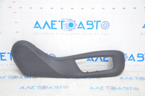 Side trim passenger seat right BMW 5 G30 17-23 black