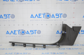 Door sill trim front right Chevrolet Volt 11-15 dark gray, scratches, broken fastening