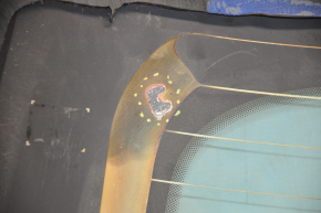 Rear glass of the trunk door Ford Escape MK3 13-19 with overlays, scratches, contact unsoldered