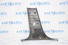 Center pillar trim lower right Chevrolet Volt 11-15 dark gray, scratches