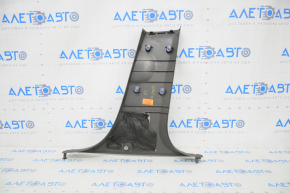Center pillar trim lower left Chevrolet Volt 11-15 dark gray, scratches