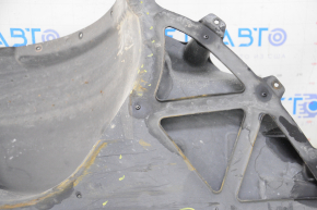 Front left fender liner front part Chevrolet Volt 11-15 worn, tears