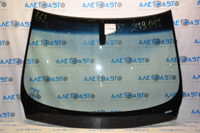 Windshield Nissan Pathfinder 13-16 air on the edge, sand, bumps, scratches