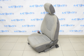 Driver's seat Chevrolet Volt 11-15 without airbag, mechanical, cloth, gray, worn