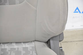 Driver's seat Chevrolet Volt 11-15 without airbag, mechanical, cloth, gray, worn