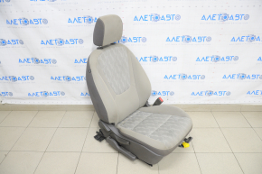 Chevrolet Volt 11-15 passenger seat without airbag, mechanical, cloth, gray, dry-cleanable