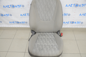 Chevrolet Volt 11-15 passenger seat without airbag, mechanical, cloth, gray, dry-cleanable