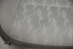 Chevrolet Volt 11-15 passenger seat without airbag, mechanical, cloth, gray, dry-cleanable