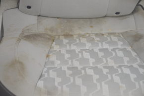 Rear row of seats 2nd row right Chevrolet Volt 11-15 cloth, gray, dry-cleanable