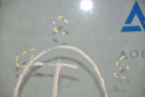 Windshield Lincoln MKC 15-19 scratches, sand, bumps