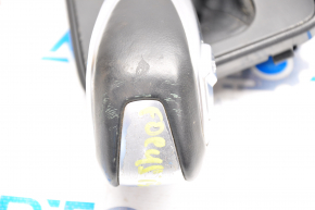 Gear knob with shifter cover Ford Focus mk3 15-18 rest, leather, black cover, worn leather