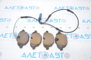 Rear brake pads 4pcs BMW 5 G30 17-23 with sensor 11mm