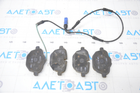 Rear brake pads 4pcs BMW 5 G30 17-23 with sensor 11mm