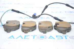 Rear brake pads 4pcs BMW 5 G30 17-23 with sensor 11mm