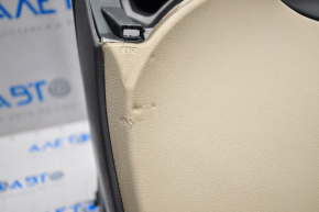 Torpedo front panel without AIRBAG Toyota Prius 50 16 black with beige under a small display and projection, scratches, pressed