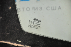 Windshield Hyundai Sonata 15-19 sand, scratches, drops from welding and grinder