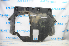 Engine protection central Hyundai Sonata 15-17 tears, without hatch