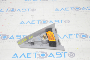 Door plug triangle inner rear right Chevrolet Bolt 17-21 light gray