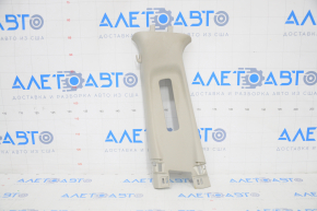 Center pillar trim upper belt left Honda Insight 19-22 gray