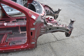 Front right quarter Chevrolet Volt 11-15 red on the body, pokes