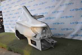 Quarter wing rear left BMW 5 G30 17-23 white, butt