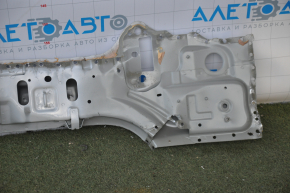 Rear panel BMW 5 G30 17-23 2 parts, white