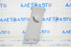 Center pillar trim upper belt right Chevrolet Bolt 17- gray