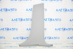 Center pillar trim lower right Chevrolet Bolt 17-21 light gray, scratches