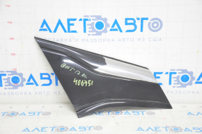 Rear wing trim left Chevrolet Bolt 17-21 black gloss, molding in film