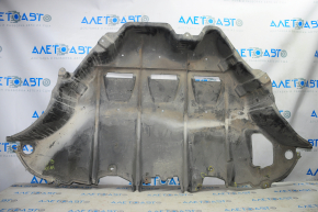Rear beam protection diffuser Nissan Leaf 13-17 tears, broken fasteners