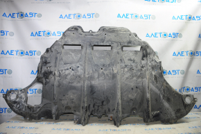 Rear beam protection diffuser Nissan Leaf 13-17 tears, broken fasteners