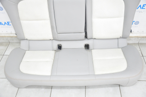 Rear row of seats 2nd row Chevrolet Bolt 17 - leather gray + white, heated, dry-cleaned