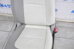 Chevrolet Bolt 17 passenger seat with airbag, grey+white leather, mechanical, heated, dry-cleaned, polished