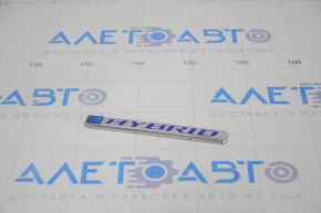Emblem inscription HYBRID wing left Honda Insight 19-22