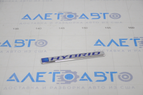 Emblem inscription HYBRID wing right Honda Insight 19-22