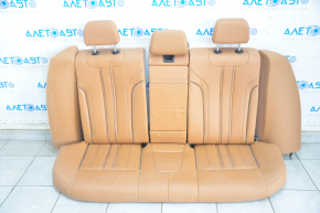 Rear row of seats 2 row BMW 5 G30 17-23 leather brown